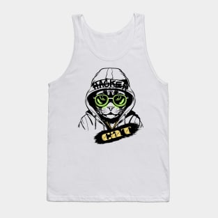 hacker cat Tank Top